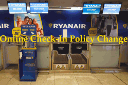 Изменения в политике онлайн регистрации (check-in) Ryanair