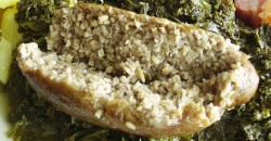 Типичный бременский национальный обед – это колбаса „пинкель” с луком и гвоздикой и капуста грюнколь с овсяной кашей