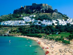 Родос – остров в Эгейском море, входящий в состав Греции. Родос омывается Средиземным и Эгейским морями