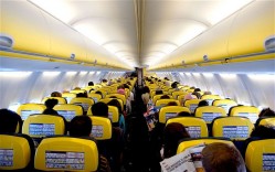 mesta v samolete Ryanair